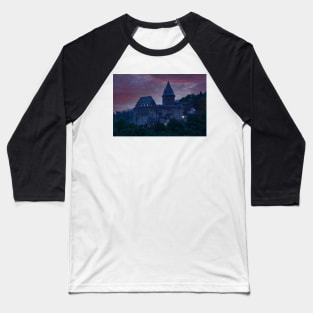 Stahleck Castle, Bacharach, Middle Rhine, Germany Baseball T-Shirt